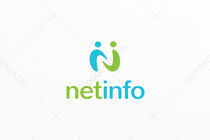 Net Info Logo Template