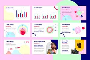 Pastel Pattern PPT Template