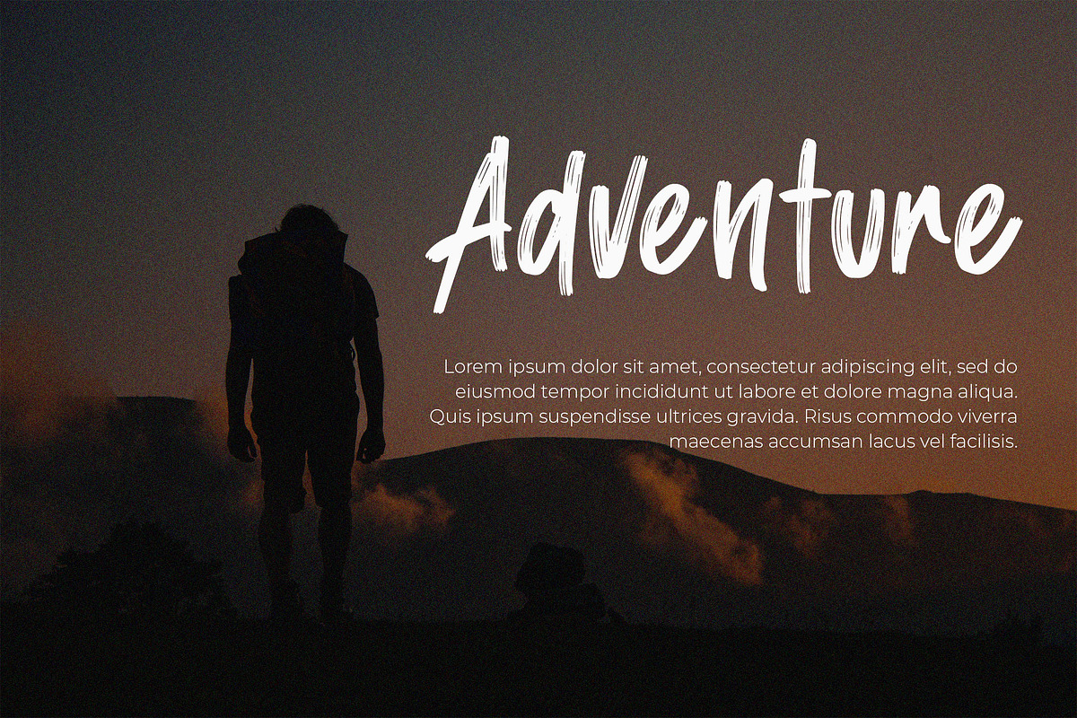 MOOTTAN Handwritten Brush Font, a Handwritten Font by NTC Graphic (Photo 4 of 8)