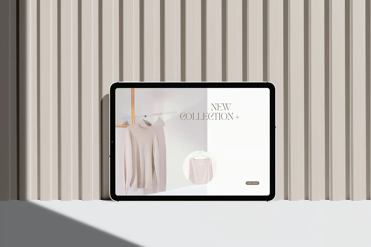 iPad Air 2022 Mockups, an iPad Mockup by Se٧enStudio (Photo 4 of 6)