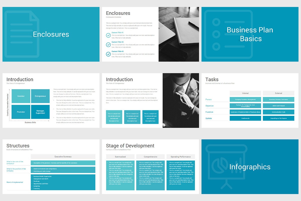 Business Plan Google Slides Template, a Presentation Template by SlideSalad (Photo 25 of 35)