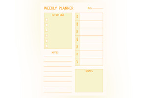 Weekly Planner Sheet Design-29