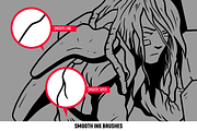 Line Art Brush Set for Procreate, a Brush Add-On by jorgetiradoart (Thumbnail 2 of 5)