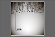 -50% Circuit boards backgrounds set, a Background Graphic by frost_newt (Thumbnail 3 of 11)
