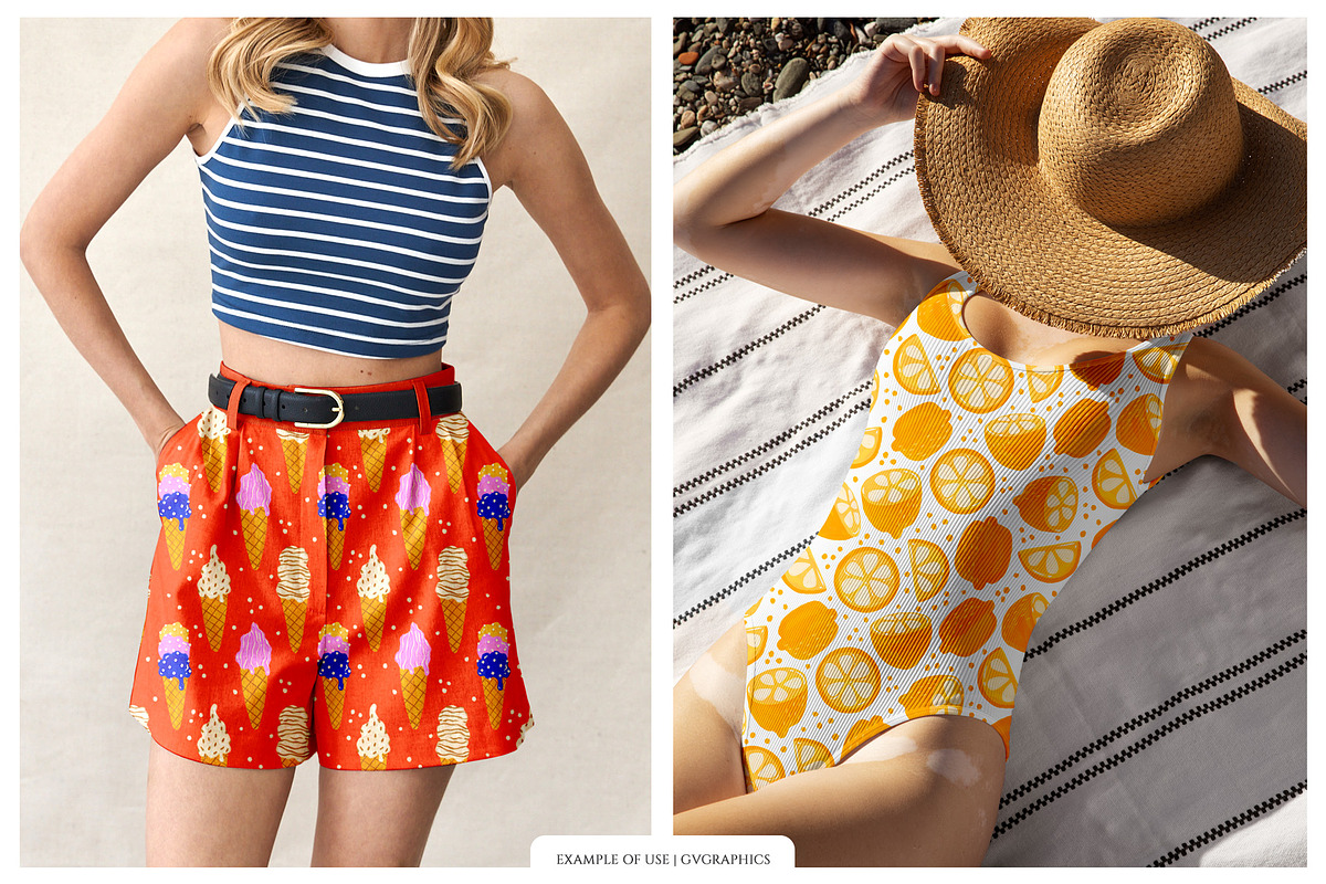 Summer Weekend Collection, a Seasonal Illustration by GVGraphics (Photo 10 of 18)