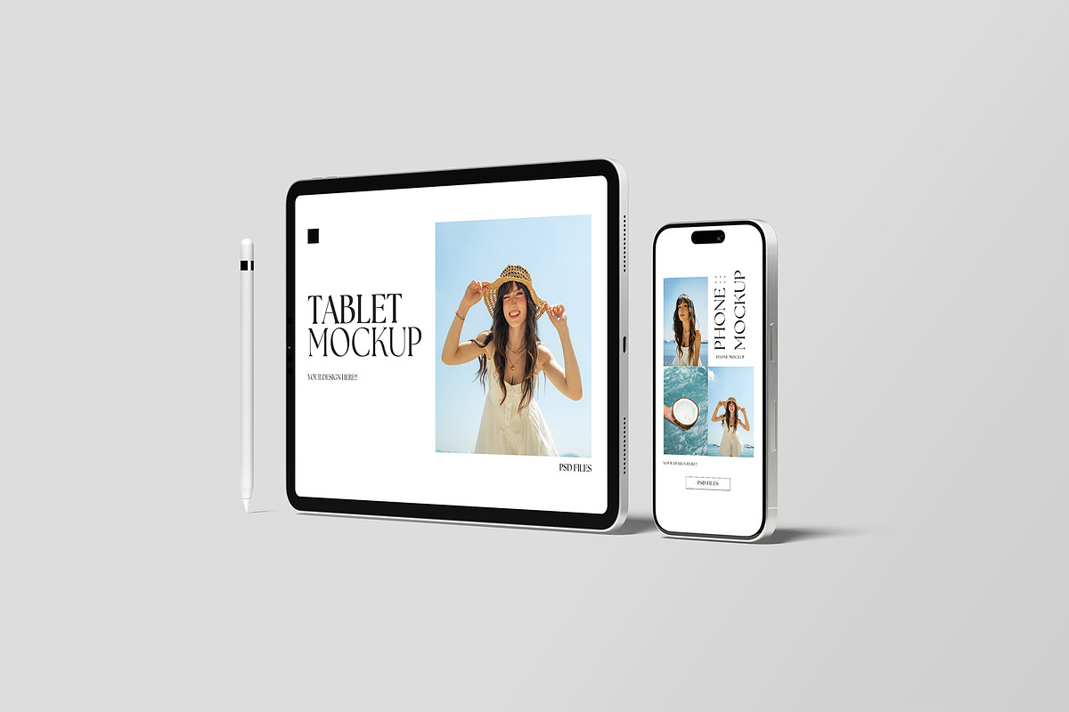 Tablet and Phone Mockup, an iPhone Mockup by Graphiculon (Photo 10 of 11)