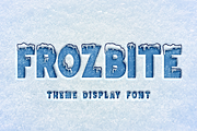 FROZBITE, a Font by Mozatype (Thumbnail 1 of 8)