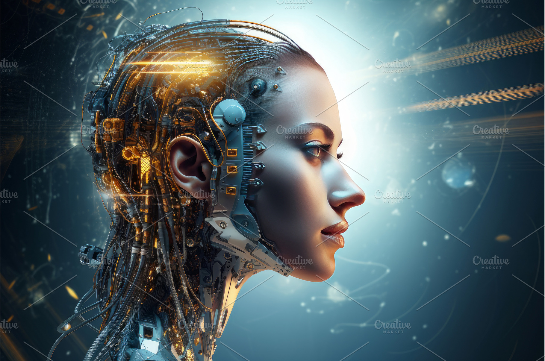 Automated Machine learning concept, a Technology Photo by Ylivdesign