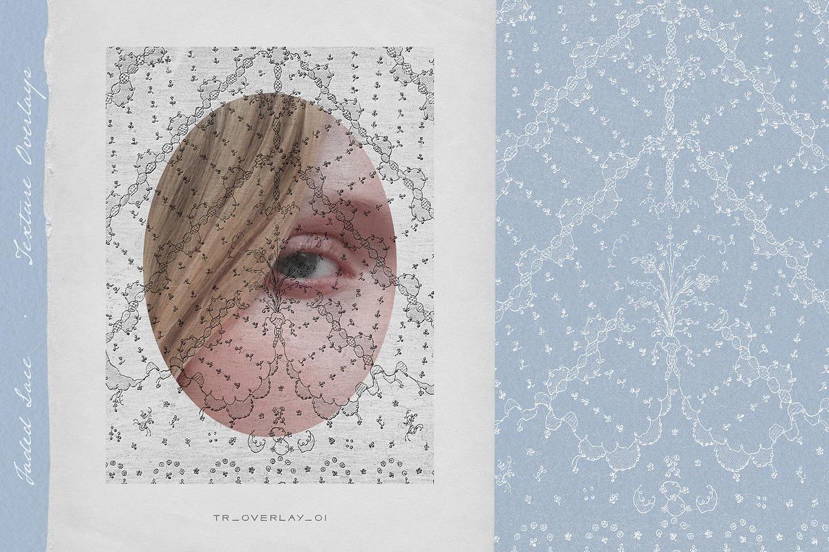 Faded Lace Texture Overlays, a Texture Graphic by alonahaidash (Photo 9 of 22)