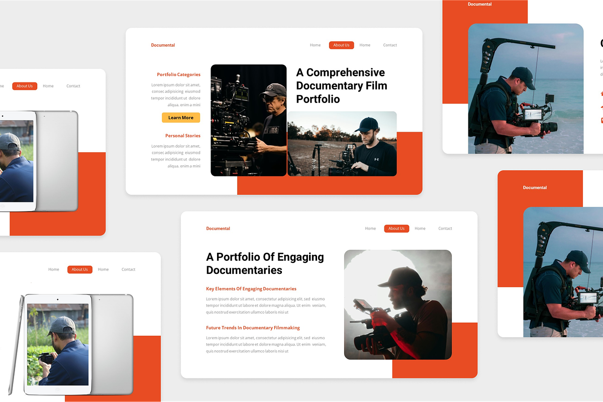 Documentary Film Keynote, a Presentation Template by Annora Studio (Photo 3 of 5)