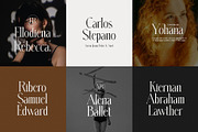 Caseda Elegant Serif Font, a Serif Font by Perfectype (Thumbnail 6 of 8)