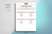 Resume CV template For Word, a Resume Template by CrystalResumes (Thumbnail 3 of 4)
