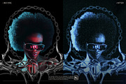 CRT Screen l Monitor Photo Effects, a Layer Style Add-On by Cursedesign (Thumbnail 4 of 7)