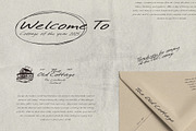 First Draft - Rough Handwritten Font, a Handwritten Font by AndrewPixelType (Thumbnail 11 of 13)