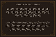 Bristok Lemonade - Cursive Script, a Script Font by Variatype (Thumbnail 14 of 15)