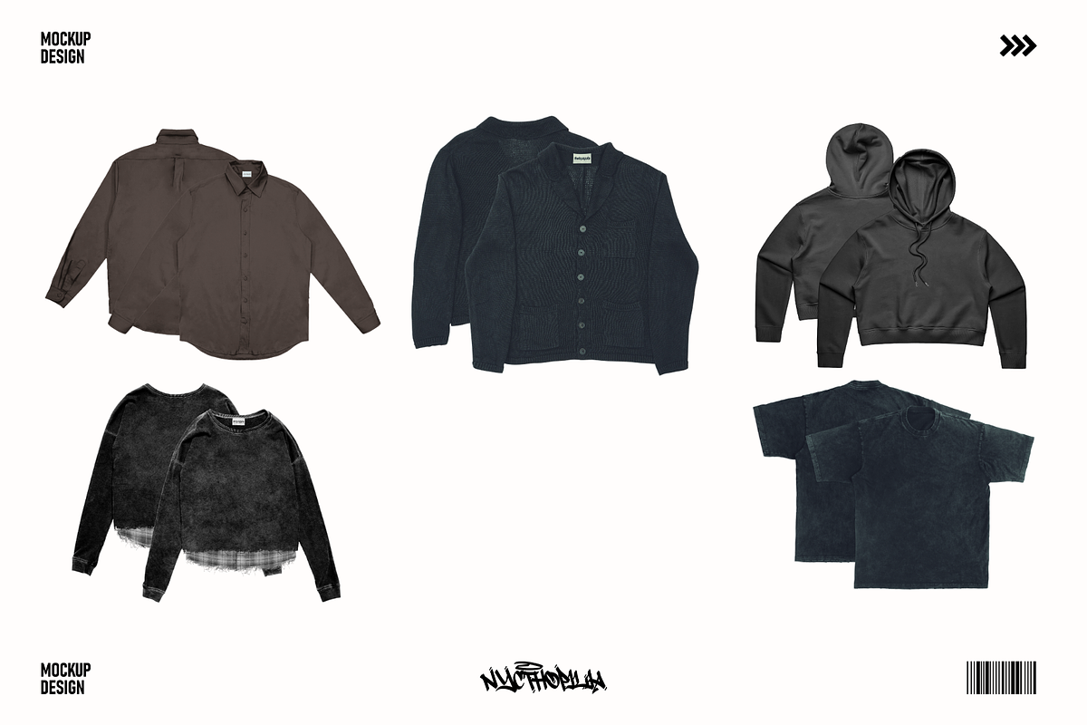 Realistic Clothing Mockup, a Shirt Mockup by NYCTHOPILIA STUDIO (Photo 8 of 8)