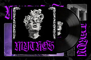 Marble Galaxy Typeface, a Blackletter Font by alit design (Thumbnail 5 of 20)