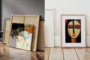 Abstract painting art set prints, a Decorative Illustration by Muzi pear studio (Thumbnail 6 of 12)