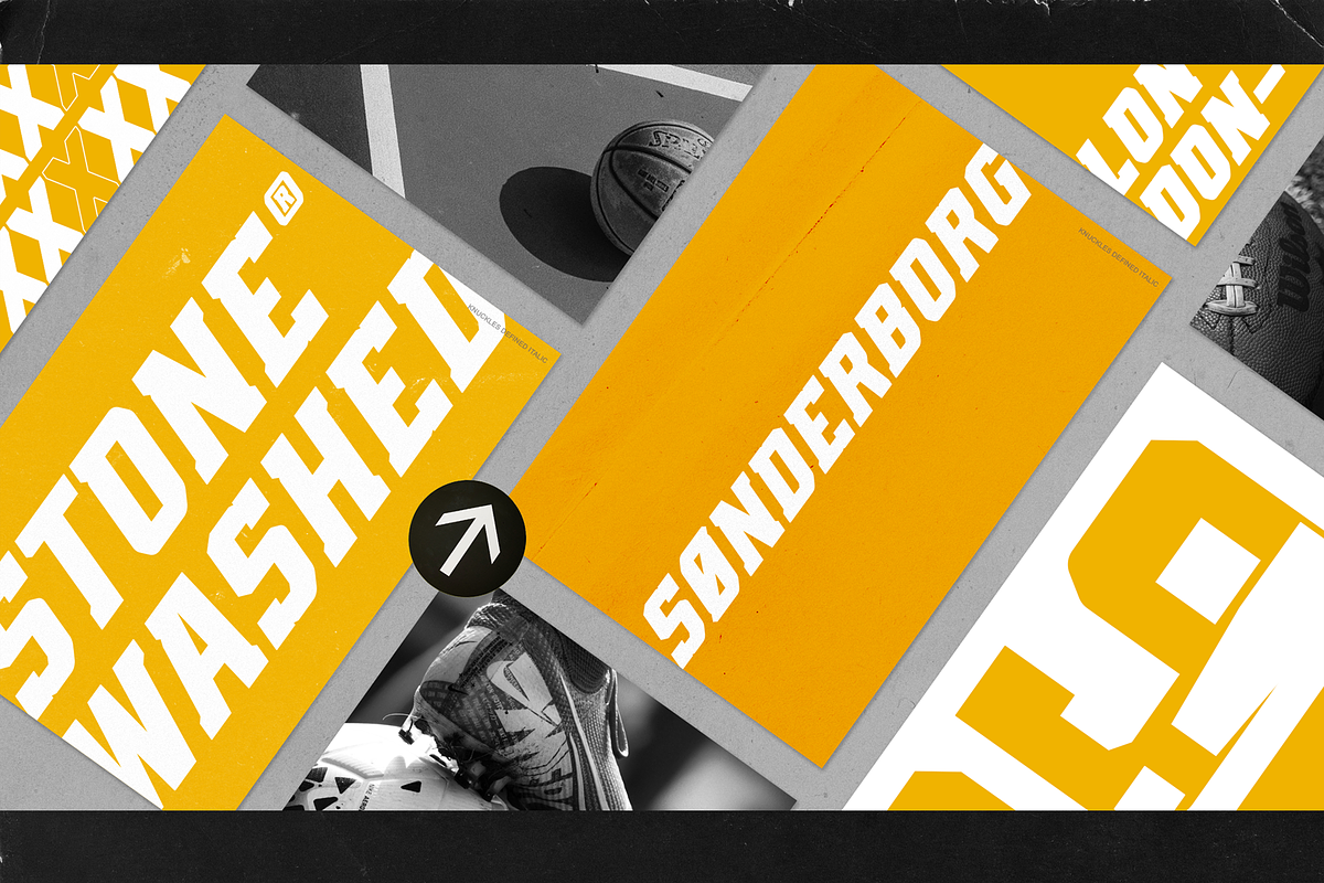AZN Knuckles Varsity, a Slab Serif Font by AthayaDZN (Photo 11 of 13)