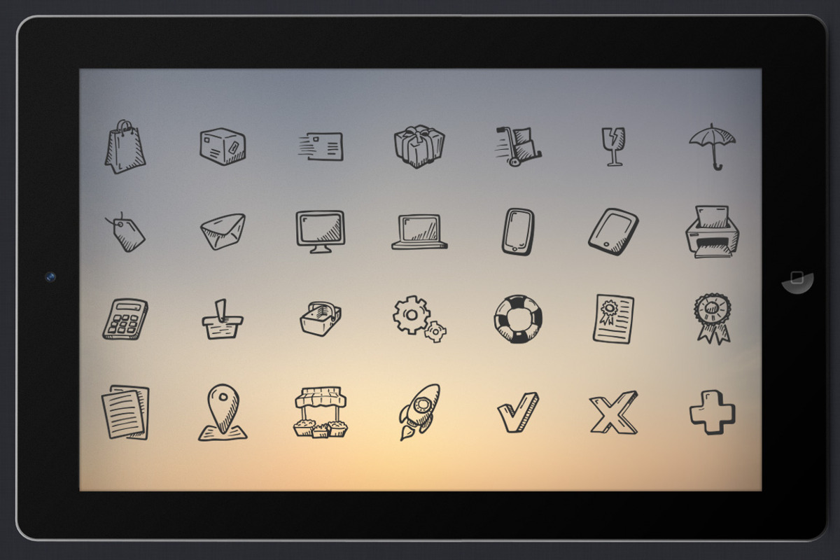 e-Commerce - Hand Drawn Icons preview 2