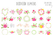 Big floral set, a Decorative Illustration by BerryCaty (Thumbnail 2 of 13)