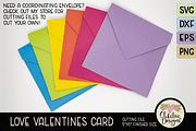 Love Valentines SVG Card Tempate, an Invitation Template by Clikchic Designs (Thumbnail 4 of 5)