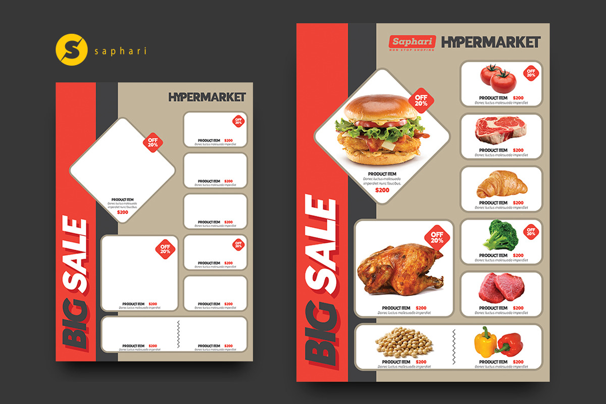 Product Promotion Flyer Template, a Flyer Template by Saphari (Photo 4 of 4)