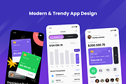 Mobile Banking Mobile Apps, an App Template by SquidPixey (Thumbnail 2 of 5)