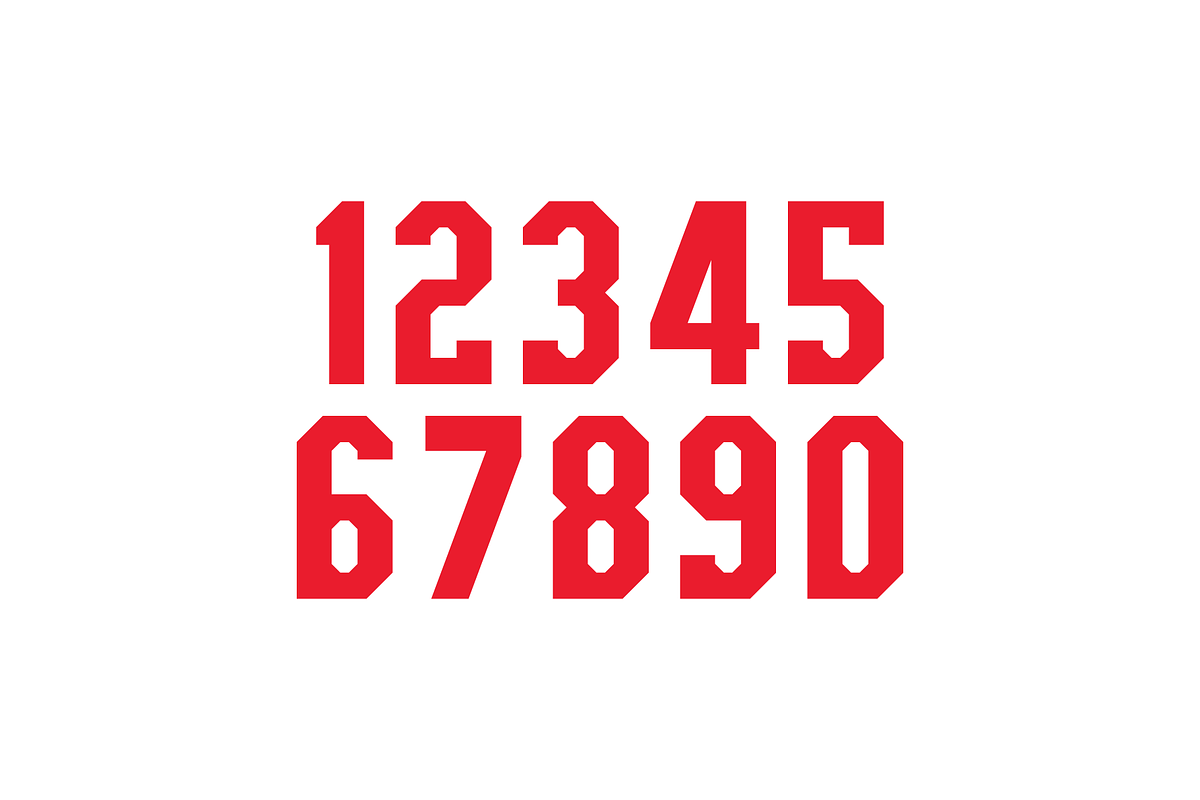 Brooklyn Numeral Set preview 3