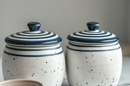 Cozy kitchen with jars & tea, a Food & Drink Photo by Beautiful things