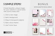 Pink & Gold Scene Creator, a Product Mockup by Storyteller Design (Thumbnail 8 of 8)