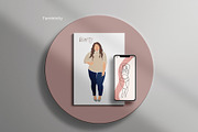 CURVY GIRLS & FLOWERS LINE ART, an Illustration by ArtOLB (Thumbnail 9 of 11)