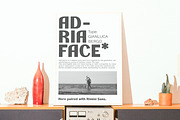 Adriaface - Italian riviera font, a Font by Gianluca_Bergo (Thumbnail 5 of 7)