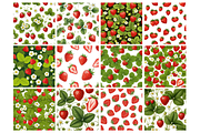 Strawberry Fields Seamless Papers, an Illustration by Mashimara (Thumbnail 2 of 4)