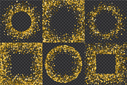 Gold stars bundle, a Pattern Graphic by ekmelica (Thumbnail 8 of 11)