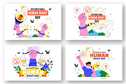 10 International Human Rights Day, a Person Illustration by denayunebgt (Thumbnail 3 of 4)