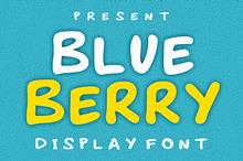 Blue Berry - Playfull Font