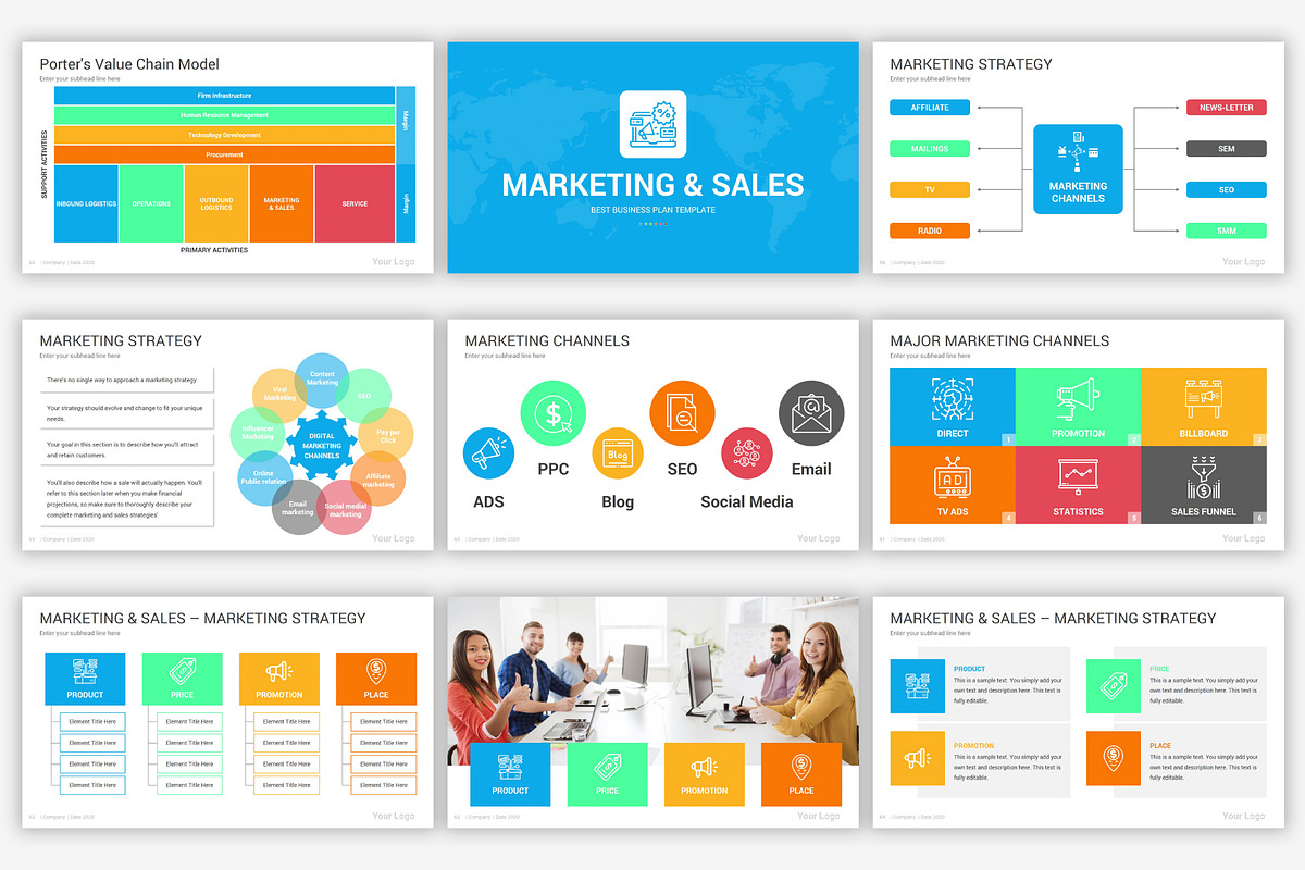 Comprehensive Google Slides Bundle, a Presentation Template by SlideOne (Photo 40 of 84)