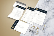 Attorney Resume template, Lawyer CV, a Resume Template by HIRED Design Studio (Thumbnail 4 of 11)
