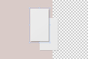 Vertical Business Card Mockups, a Business Card Template by Graphic Aesthetic (Thumbnail 5 of 22)