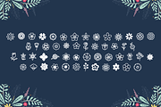 Flowery Font Duo, a Font by Aisyah (Thumbnail 3 of 5)