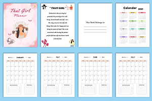 2024-2025 That Girl Planner Canva