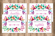 Dressing Room Signs, a Stationery Template by Genesis Printables (Thumbnail 2 of 2)