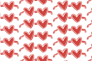 Hand Drawn Valentine Pattern Glasses, an Illustration by SarahOMaryDesigns (Thumbnail 3 of 4)