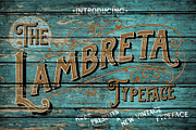 Lambreta Font Duo, a Font by HRDR (Thumbnail 1 of 8)