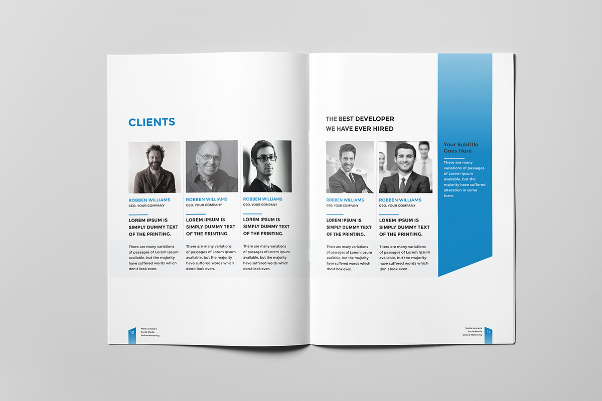 Corporate Business Brochure 16 Pages, a Brochure Template by Pro-Gh (Photo 8 of 8)