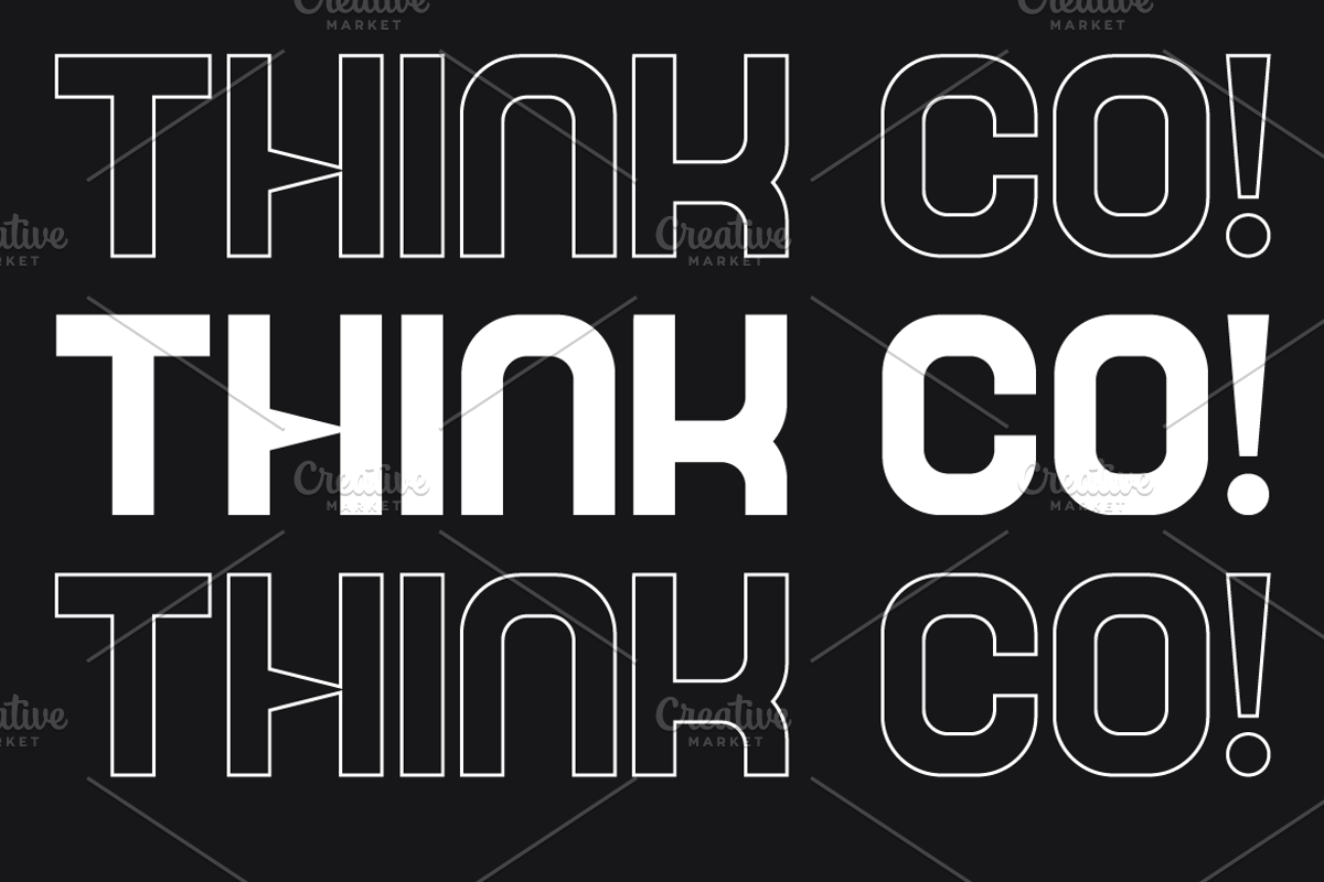 Ethera Bold Logo Font, a Sans Serif Font by Artiveko (Photo 6 of 10)