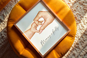 2025 Mother & Baby Heart Hands, a Person Illustration by EkaterinaViArt (Thumbnail 2 of 5)