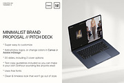 Minimalist Brand Proposal Pitch Deck, a Presentation Template by Yasmine S. (Thumbnail 2 of 6)