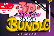 3D ABSOLUTE Brush Bundle, a Brush Add-On by Magnatype (Thumbnail 1 of 10)